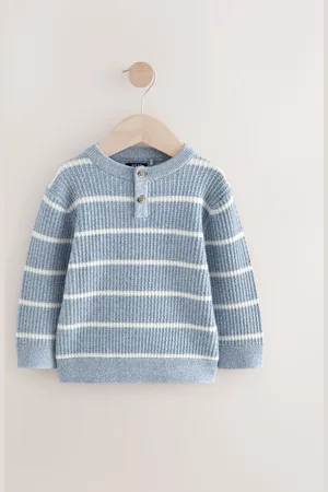 Next Knitted Henley Jumper (3mths-7yrs)6 - 7 år (116 - 122cm)