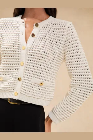 Lipsy London Open Pretty Stitch Knitted Cardigan42