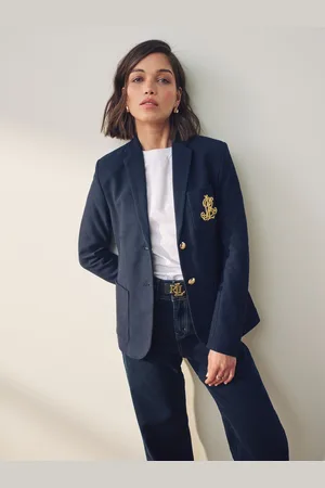 Ralph Lauren Anfisa Crest Logo Blazer JakkeL