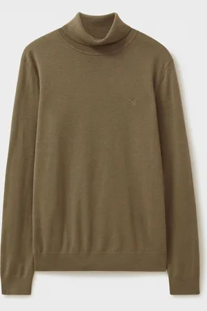 J.Crew Merino Rullekrave Strik TrøjeM