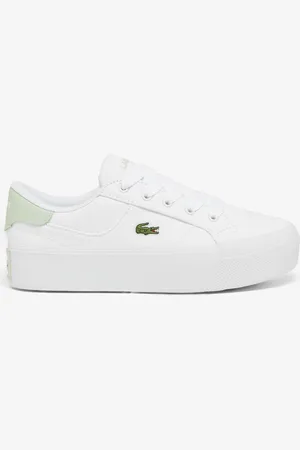 Lacoste Ziane Platform White Trainers