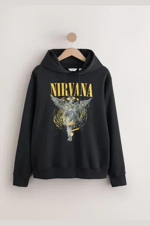 Next Nirvana Licens Graphic HættetrøjeX-Large