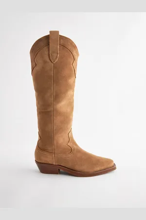 Next Forever Comfort Leather Western/Cowboy Knee High Boots
