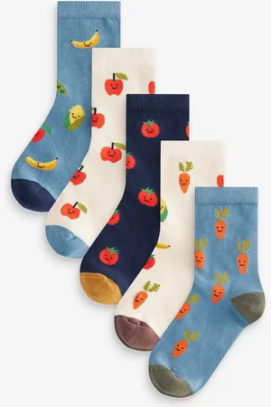 Next Tryk Cotton Rich Sokker 5 PakkeUK 4-6.5
