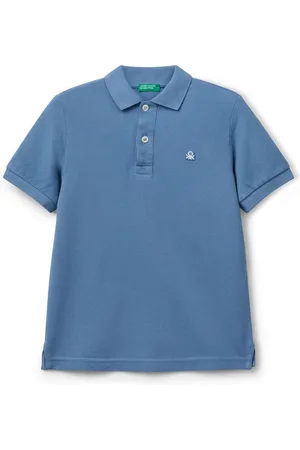 Benetton Boys Pique 100% Cotton Polo Shirt6 - 7 år (116 - 122cm)