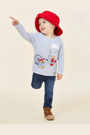 JoJo Maman Bébé Paddington Appliqué T-Shirt1.5 - 2 år (86 - 92cm)