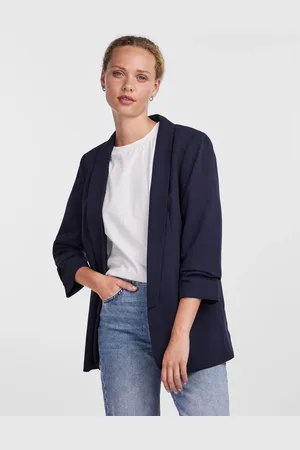 Pieces® Blazer med rynket ærme42