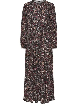 Long Tall Sally Ditsy Crinkle Maxi Dress36høj