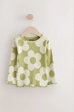 Next Rib Long Sleeve T-Shirt (3mths-7yrs)5 - 6 år (110 - 116cm)