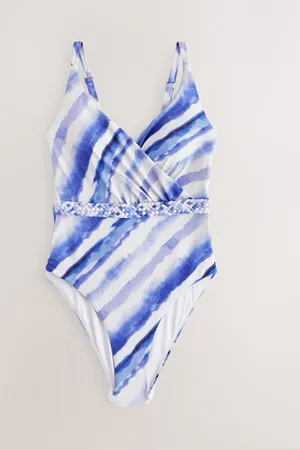 Next Flettet Bælter Tummy Control Punge Wrap Badedragt44