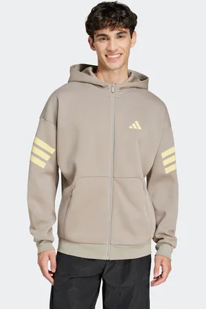 adidas Future Icons 3-Stribet Full-Zip Hættetrøjemedium
