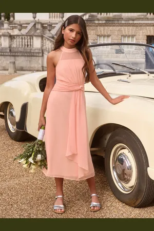Lipsy London Twist Waist Occasion Dress (7-16yrs)10 år (140cm)