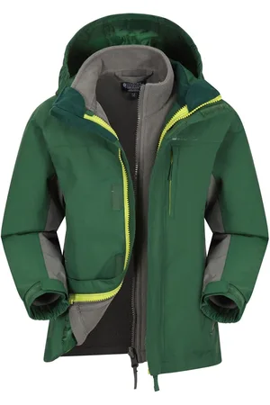 Mountain Warehouse Kids Cannonball 3 in 1 Waterproof Jacket7 - 8 år (122 - 128cm)