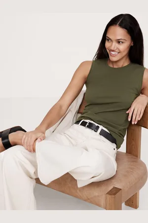 Banana Republic Refined Cotton Tank Toplarge