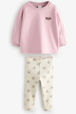 Next Langærmet Top og Leggings Sæt (3mdr.-7år)5 - 6 år (110 - 116cm)
