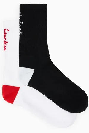 AllSaints AllSaints Unlucky Lucky Socks 2 PackS-M