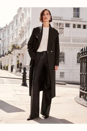 Love & Roses Shawl Krave Belted Coat48