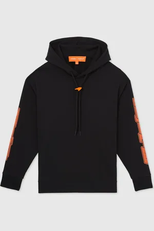 Reiss Zak McLaren F1 Team Oversize Toggle Hoodie Unisex FitX-Small