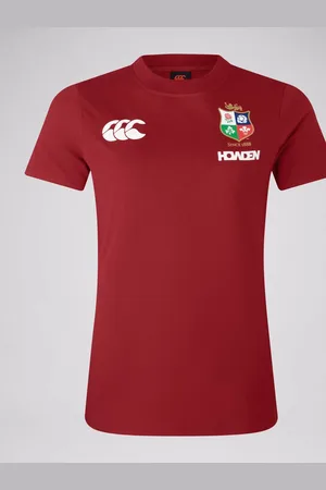 Canterbury Red British & Irish Lions Rugby Cotton Jersey T-Shirt38