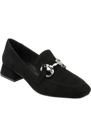 Lotus Heeled Loafer Shoes