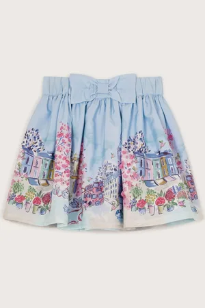 Monsoon London Print Bow Skirt12 - 13 år (152 - 158cm)
