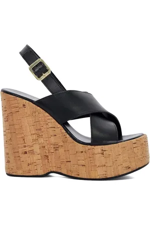 Dune Kaiden Chunky Cork Kilehæle Sandaler