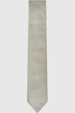Reiss Liam Silk Polka Dot SlipsEN