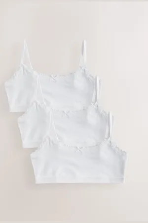 Next Strappy Crop Tops 3 -pakke (5-16år)122128cm