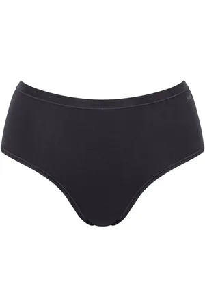 Sloggi Go Daily Cotton Highwaist Sort Trusser 3 PakkeSmall