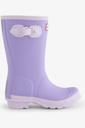 Hunter Lilla Kids Originals gummistøvleruk4eu37