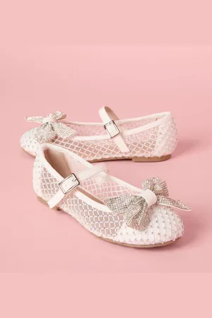 Lipsy London Flade sko Diamante Sløjfe Occasion Ballerina Pumpsuk13eu32
