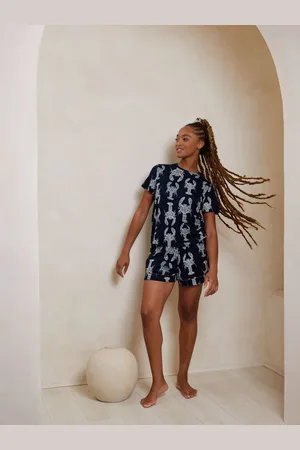 Chelsea Peers Lobster Sketch Print Short Pyjama Set38
