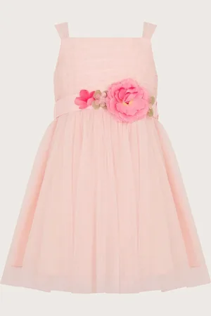 Monsoon Baby Fleur Flower Belt Tulle DressOp til 3 måneder (50 - 62cm)