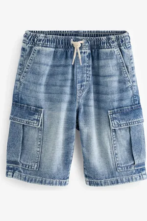 Next 100% Denim cargo-shorts (3-16år)11 år (146cm)