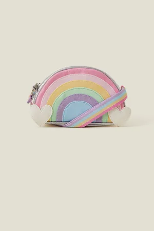 Accessorize Girls Rainbow Cross-Body BagEn