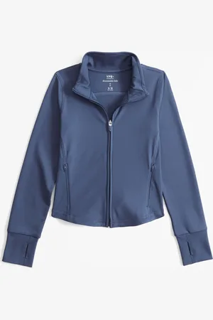 Abercrombie & Fitch Blue Active Athleisure Zip-Up Jacket7 - 8 år (122 - 128cm)
