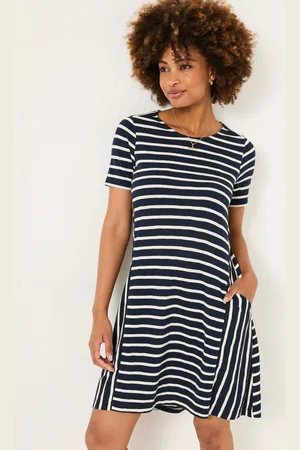 Fat Face Stripe Jersey Dress46høj