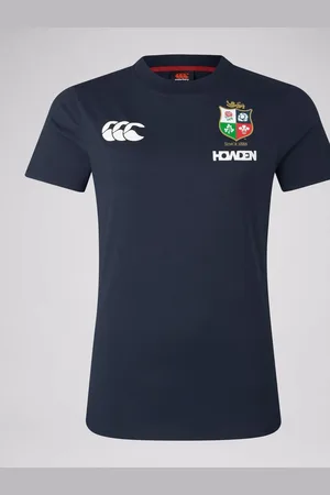 Canterbury Blue British & Irish Lions Rugby Cotton Jersey T-Shirt42