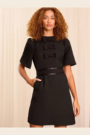 Love & Roses Tailored Bow Detail Mini Dress44
