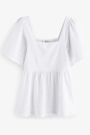 Mountain Warehouse Womens Verona Broderie Sleeve Top38