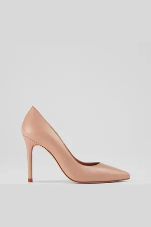 LK Bennett Fern Suede Pointed Toe Courts