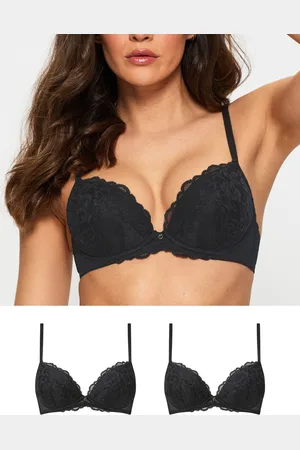 Ann Summers Sexy Lace Planet Padded Plunge Bras 2 Pack75C