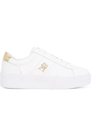 Tommy Hilfiger Platform Metallics Court Trainerseu37
