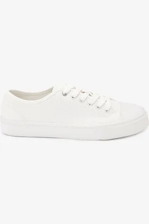 Next Forever Comfort Baseball Canvas Trainers6