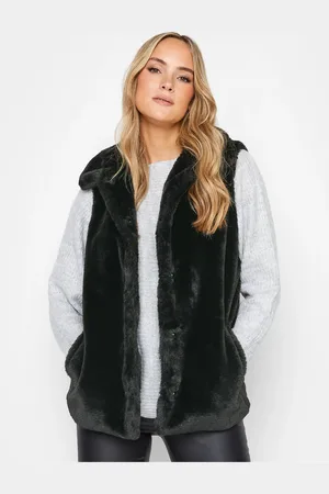 Long Tall Sally Faux Fur Gilet40 Høj