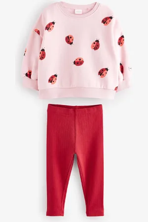Next 100% Cotton Sweatshirt and Leggings Set (3mths-7yrs)6 - 9 måneder (68 - 74cm)