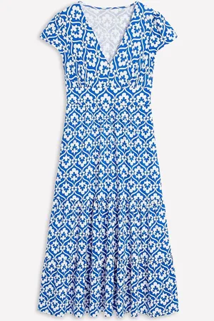 Boden Elara Tiered Jersey Midi Dress38