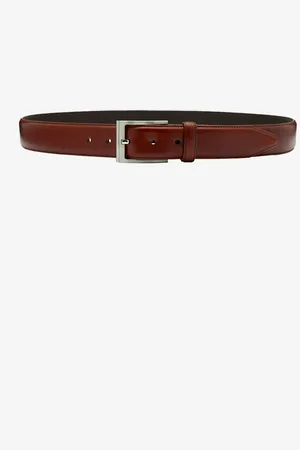 Loake Læder Sølv Spænde Bælter36