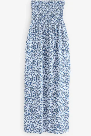 Threadbare 100% Cotton Jersey Bandeau Maxi Dress with Pockets44