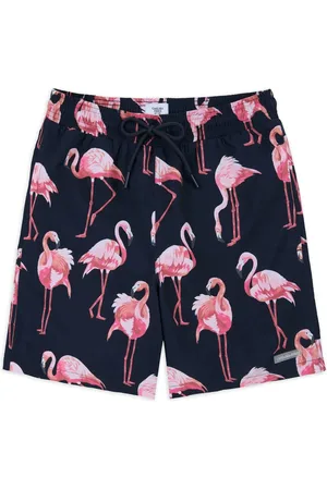 Chelsea Peers Flamingo Print Swim Shortslarge